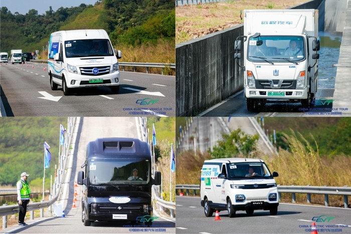 11月23日，首屆環(huán)珠三角中國(guó)新能源汽車巡回賽在深圳龍華研發(fā)中心開幕。本屆大賽線路環(huán)繞珠三角9地市，全程跨越700公里，參賽車型涵蓋乘用車、物流車、大巴車三大類型，傳統(tǒng)主機(jī)廠和造車新勢(shì)力同臺(tái)競(jìng)技，賽事從專業(yè)角度、用戶角度等不同視角，對(duì)新能源汽車?yán)m(xù)航里程、加速、爬坡、涉水、制動(dòng)及操控等技術(shù)指標(biāo)進(jìn)行全面評(píng)測(cè)，以賽事為載體，吸引新能源汽車行業(yè)及相關(guān)產(chǎn)品運(yùn)營(yíng)商齊聚廣東，打造國(guó)內(nèi)領(lǐng)先的新能源汽車深度體驗(yàn)、專業(yè)評(píng)測(cè)、權(quán)威發(fā)布和綜合展示平臺(tái)。