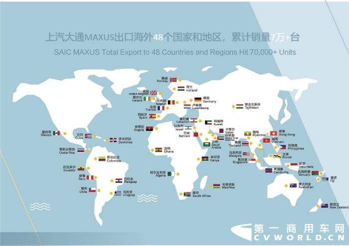 上汽大通MAXUS銷量也在9月創(chuàng)歷史新高，同比大漲25.56%，以單月銷量14,192臺喜迎國慶中秋，獻禮祖國。其中，國內(nèi)單月銷量11,292臺，同比上漲20.82%；海外市場9月銷量2,900臺，同比上漲48.19%，而智利更是憑借10,500臺的累計零售總量成為繼澳大利亞之后又一破萬的單一國家市場。