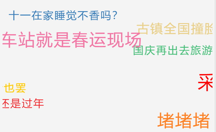 以上哪一條是你的心聲？今年疫情原因，大家在家都憋壞了，面對(duì)8天長(zhǎng)假，出去玩的心也變得更加“火熱”。各大景區(qū)人滿為患。翻翻自己的朋友圈不難發(fā)現(xiàn)，看了山，也看了海，當(dāng)然看的最多的還數(shù)夾在山和海中的自拍，以及照片背景中的“蕓蕓眾生”和“人頭攢動(dòng)”。隨著巨大的客流高峰到來(lái)，景區(qū)的客運(yùn)難題也隨之?dāng)[在了大家的眼前。